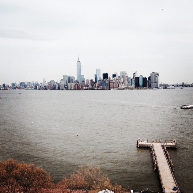 Manhattans skyline.