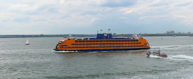 A Staten Island Ferry.